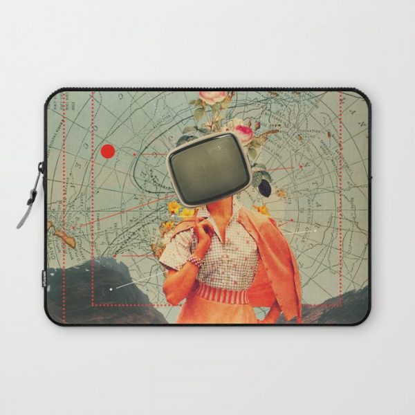 Antarctic Broadcast Computer Cover by Frank Moth - Laptop Sleeve - 13"