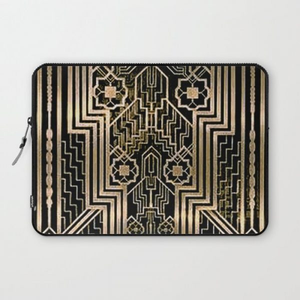 Art Nouveau Metallic design Computer Cover by Love8 - Laptop Sleeve - 13"