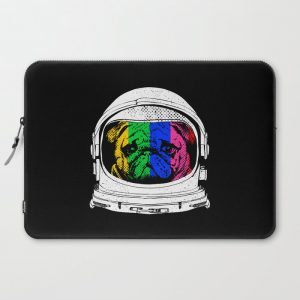 Astronaut Pug Computer Cover by Huebucket - Laptop Sleeve - 15"