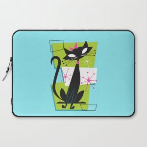 Atomic Princess Cat Computer Cover by Art of Scooter - Laptop Sleeve - 15"