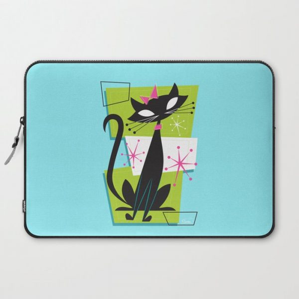 Atomic Princess Cat Computer Cover by Art of Scooter - Laptop Sleeve - 15"