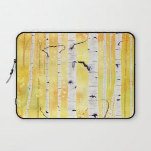 Autumn Birch Computer Cover by Melly Terpening - Laptop Sleeve - 13"