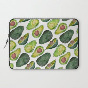 Avocado Slices Computer Cover by Cat Coquillette - Laptop Sleeve - 13"