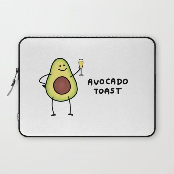 Avocado Toast Computer Cover by glorya - Laptop Sleeve - 13"