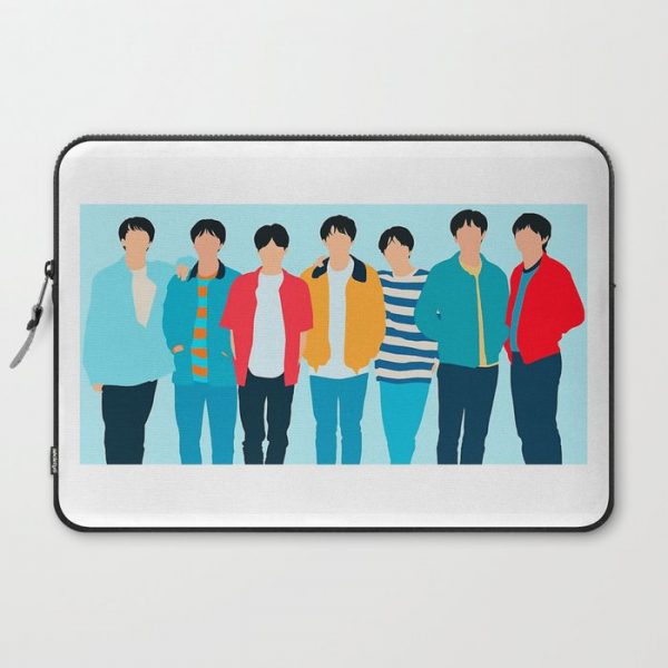 BTS BOYS Computer Cover by senyormodernet - Laptop Sleeve - 15"