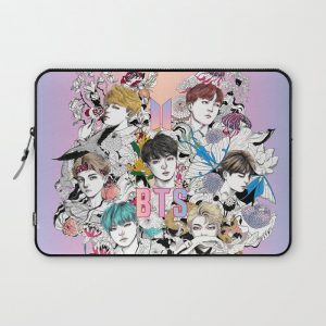 BTS Members -Love Yourself Computer Cover by enabeleno - Laptop Sleeve - 13"