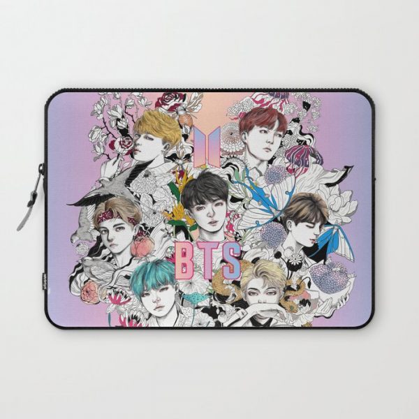 BTS Members -Love Yourself Computer Cover by enabeleno - Laptop Sleeve - 13"