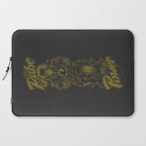 Babe with the Power Laptop Cover by campkatie - Laptop Sleeve - 15"