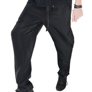 Ballroom Dance Costume Pants Men Black Training Dancing Bottoms