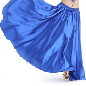 Ballroom Dance Costume Skirt Purple Women Training Dancing Bottoms