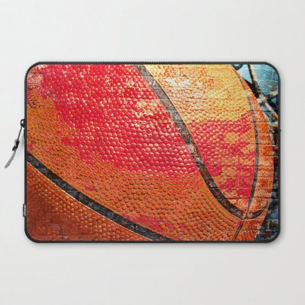 Basketball art swoosh vs 16 Computer Cover by takumipark - Laptop Sleeve - 15"