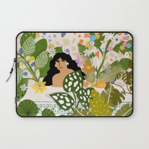 Bathing with Plants Computer Cover by Alja Horvat - Laptop Sleeve - 13"