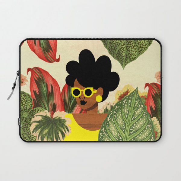 Bayou Girl II Computer Cover by The Pairabirds - Laptop Sleeve - 13"