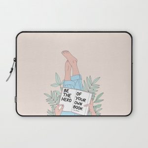 Be The Hero of Your Own Book Computer Cover by The Optimist - Laptop Sleeve - 13"