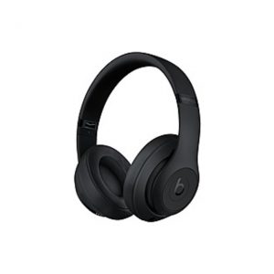 Beats by Dr. Dre Studio3 Wireless Over-Ear Headphones - Matte Black - Stereo - Mini-phone - Wired/Wireless - Bluetooth - Over-the-head - Binaural - Ci