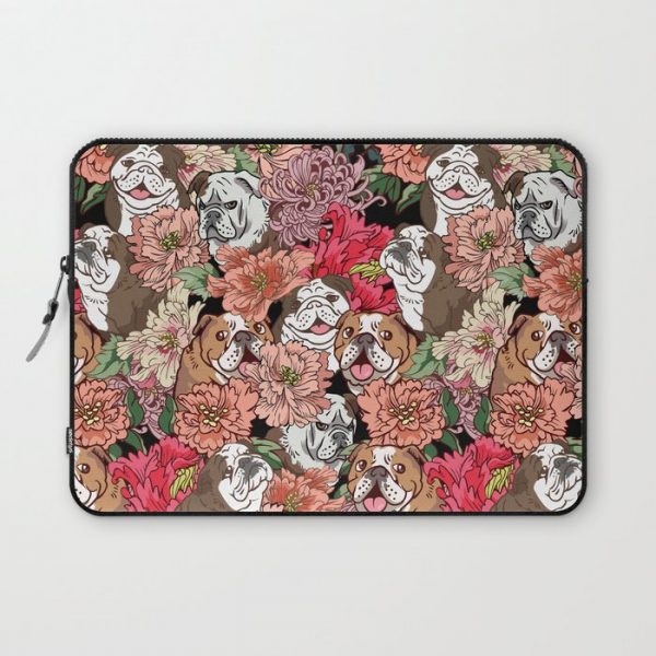 Because English Bulldog Computer Cover by Huebucket - Laptop Sleeve - 13"