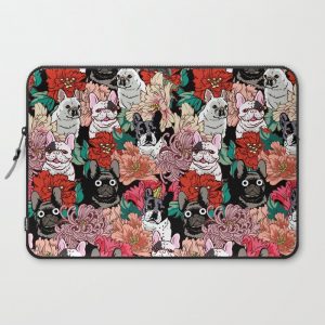 Because French Bulldogs Computer Cover by Huebucket - Laptop Sleeve - 15"