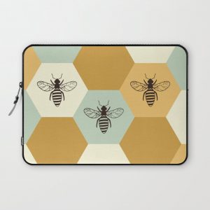 Beehive Computer Cover by Caligrafica - Laptop Sleeve - 13"