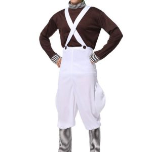 Beer Boy Costume White Top Pant Men Holidays Costumes Oktoberfest Costumes