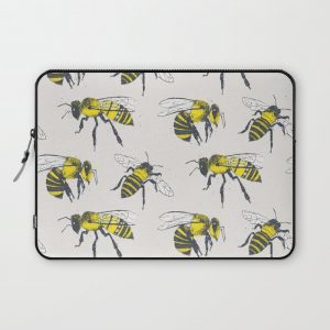 Bees Computer Cover by Tracie Andrews - Laptop Sleeve - 13"