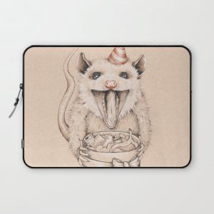 Birthday Possum's Favorite Gift Computer Cover by Kristen Ferrell - Laptop Sleeve - 13"