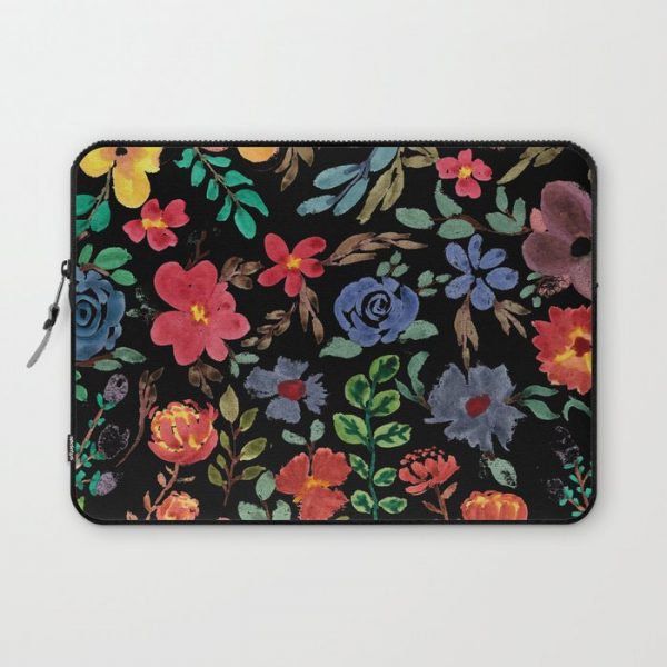 Black Jungle Computer Cover by HAIFA HARIS - Laptop Sleeve - 13"