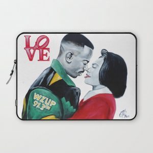 Black Love - Martin & Gina Computer Cover by C-Ray Art - Laptop Sleeve - 13"