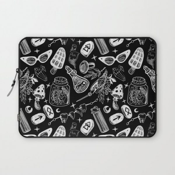 Black witch stuff Computer Cover by AlenkaSquirrel13 - Laptop Sleeve - 13"