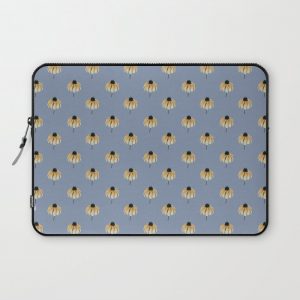 Blackeyed Susan Computer Cover by Vicky Webb AKA Crumpetsandcrabsticks - Laptop Sleeve - 13"