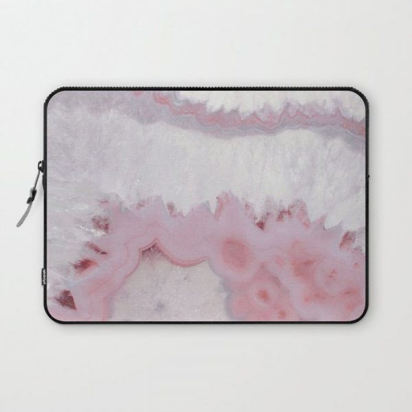 Blush Agate Computer Cover by cafelab - Laptop Sleeve - 13"