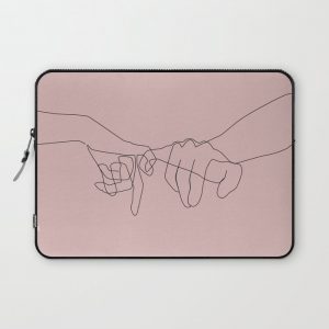 Blush Pinky Computer Cover by Explicit Design - Laptop Sleeve - 13"