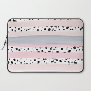 Blushing Spots Computer Cover by Stylish & Co - Laptop Sleeve - 15"