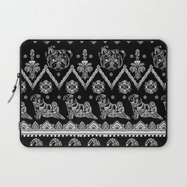 Boho of Pug Computer Cover by Huebucket - Laptop Sleeve - 13"