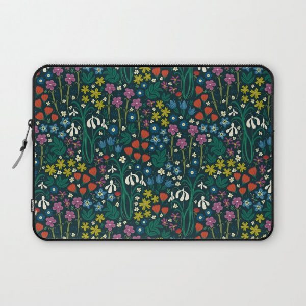 Botanical Garden Computer Cover by Anna Deegan - Laptop Sleeve - 13"