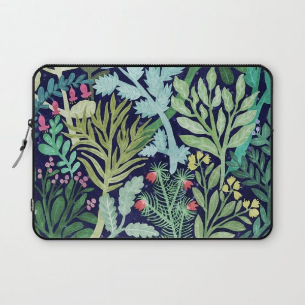 Botanical Glow Computer Cover by Samantha Dolan - Laptop Sleeve - 13"