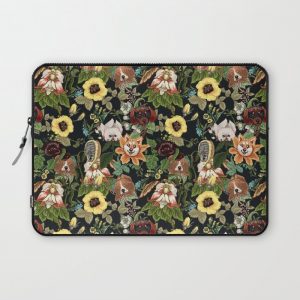 Botanical Puppies Computer Cover by Huebucket - Laptop Sleeve - 13"