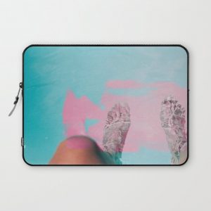 Both Feet In #society6 #buyart Computer Cover by 83 OrangesA(r) Art Shop - Laptop Sleeve - 13"