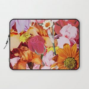 Bouquet Computer Cover by Julia Walck - Laptop Sleeve - 13"