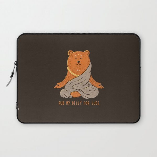 Buddha Bear Computer Cover by Tobe Fonseca - Laptop Sleeve - 13"