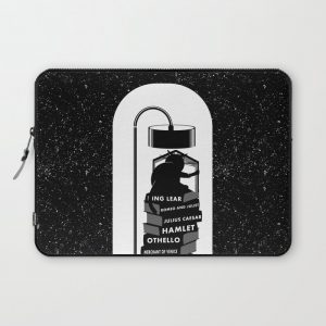 CAT READING SHAKESPEARE Computer Cover by mailboxdisco - Laptop Sleeve - 13"