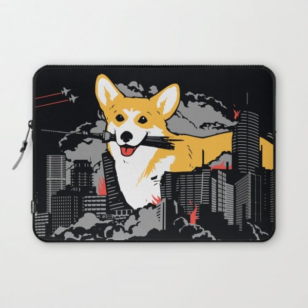 CORGZILLA Computer Cover by lemmyeden13 - Laptop Sleeve - 13"