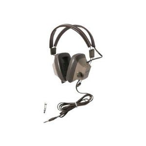 Califone Explorer EH-3SV - Headphones - full size - beige light gray