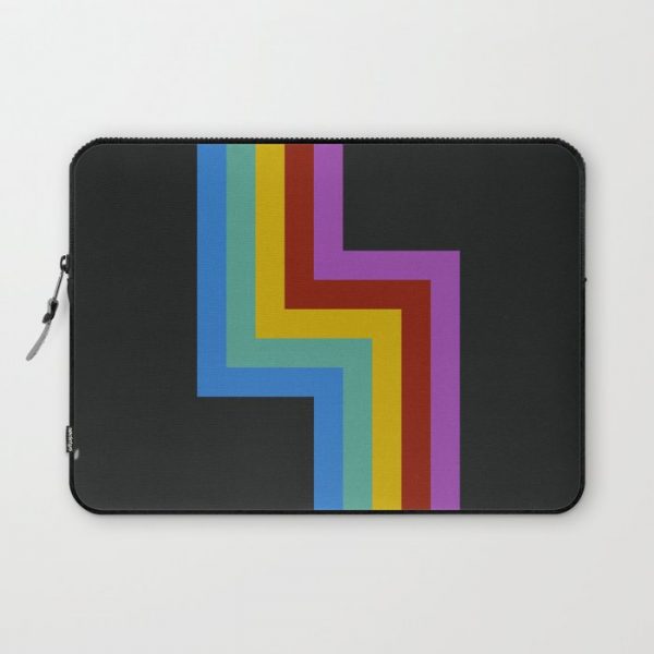 Canopus - Classic Retro Summer Style Stripes Computer Cover by AlphaOmega - Laptop Sleeve - 13"