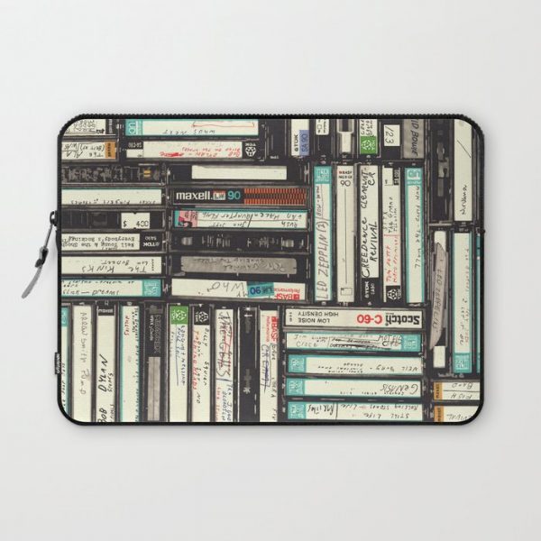 Cassettes Computer Cover by HOLLIS BROWN THORNTON - Laptop Sleeve - 13"