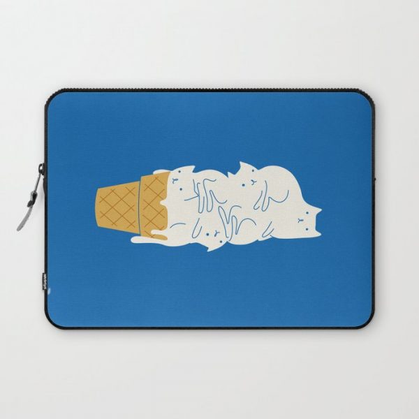 Cats Ice Cream Computer Cover by ilovedoodle - Laptop Sleeve - 13"