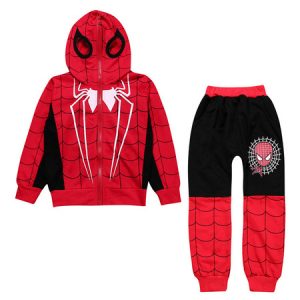 Children Spiderman Cosplay Cotton 2 Piece Kids Cosplay Costumes