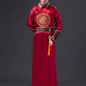 Chinese Costume Ancient Qing Dynasty Men Traditional Beller Prince Cosplay Clothing Tang Emperor Folk Clothes Halloween