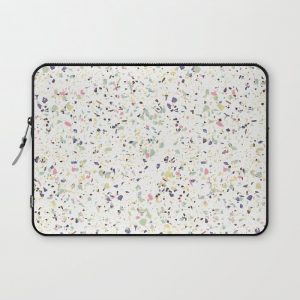 Classy vintage marble terrazzo pastel abstract design Computer Cover by InovArtS - Laptop Sleeve - 13"