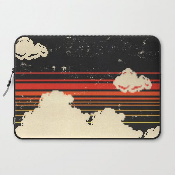 Clouds in the Sky at Night Computer Cover by HOLLIS BROWN THORNTON - Laptop Sleeve - 15"