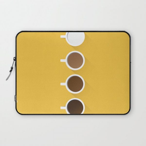 Coffee + Simplicity Computer Cover by MrsEaves - Laptop Sleeve - 13"